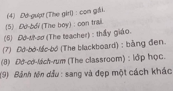 Cư dân mạng cười ngất với màn phiên âm từ Anh sang Việt, dân chuyên Anh cũng