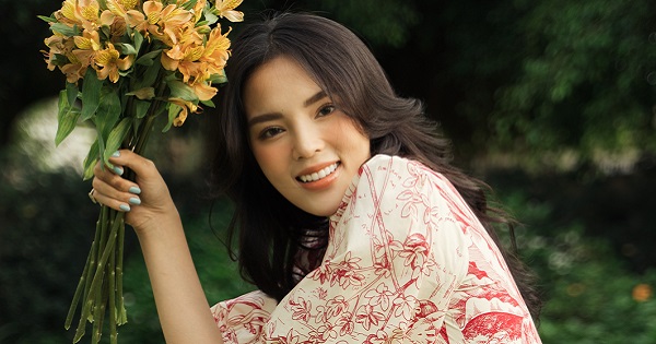 Hoa hậu Kỳ Duyên khiến người ngắm ngẩn ngơ khi hoá thân thành nàng thơ