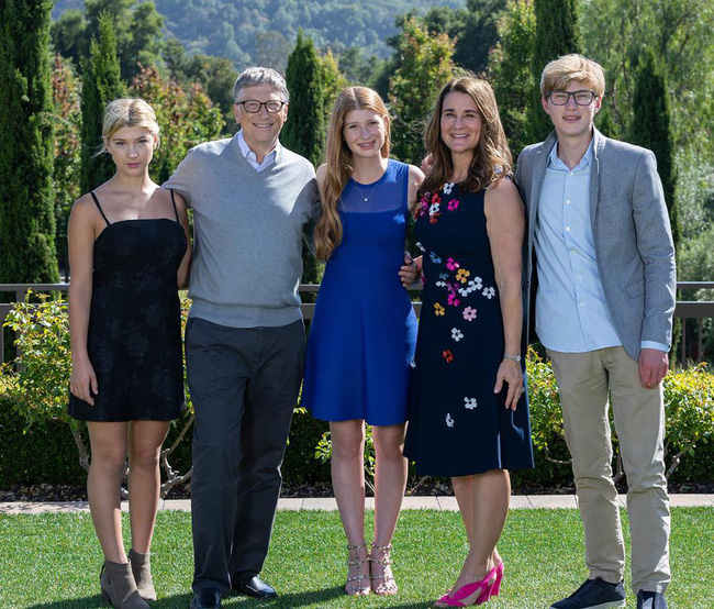 Gia đình Bill Gates.
