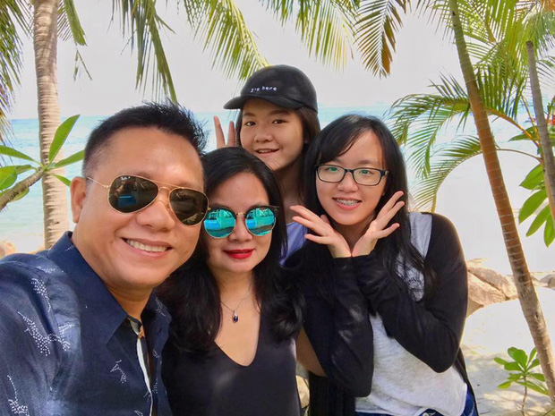 Gia đình của chị gái Phạm Quỳnh Anh.
