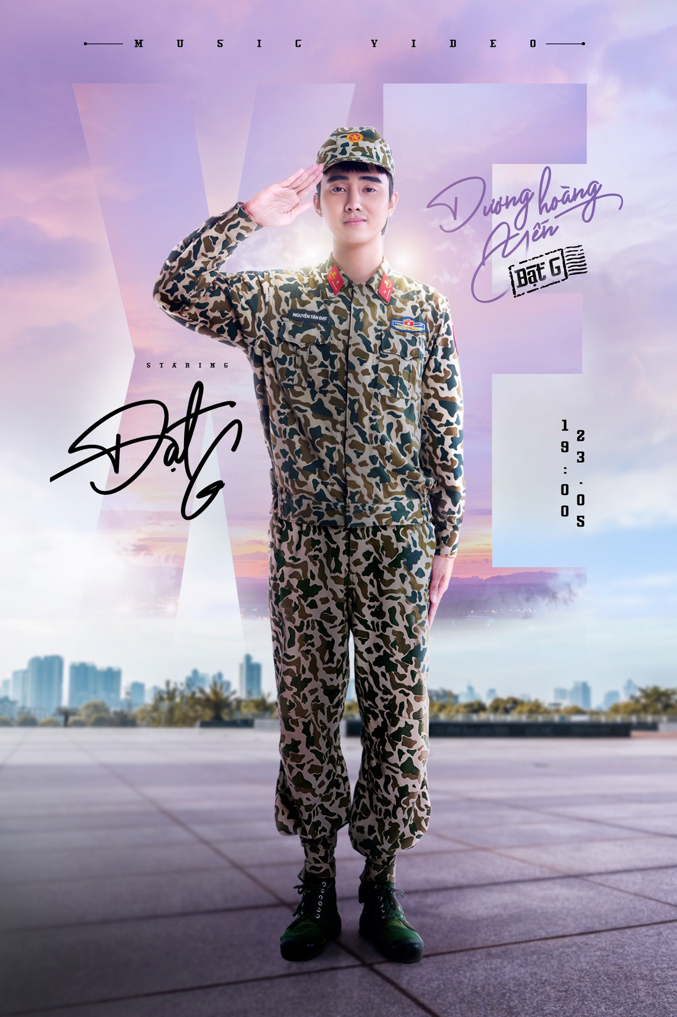 Dương Hoàng Yến tung poster MV kết hợp cùng Đạt G theo concept 'Sao nhập ngũ''  - Ảnh 3