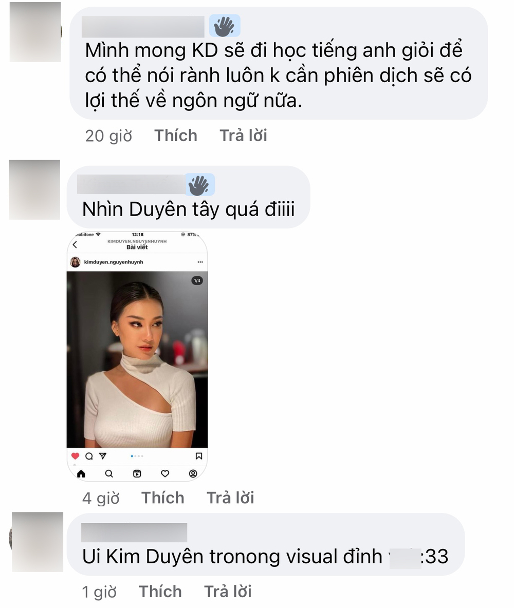 Fan sắc đẹp Thái nhận xét Á hậu Kim Duyên 'đạo' ngoại hình của Amanda Obdam - Ảnh 9