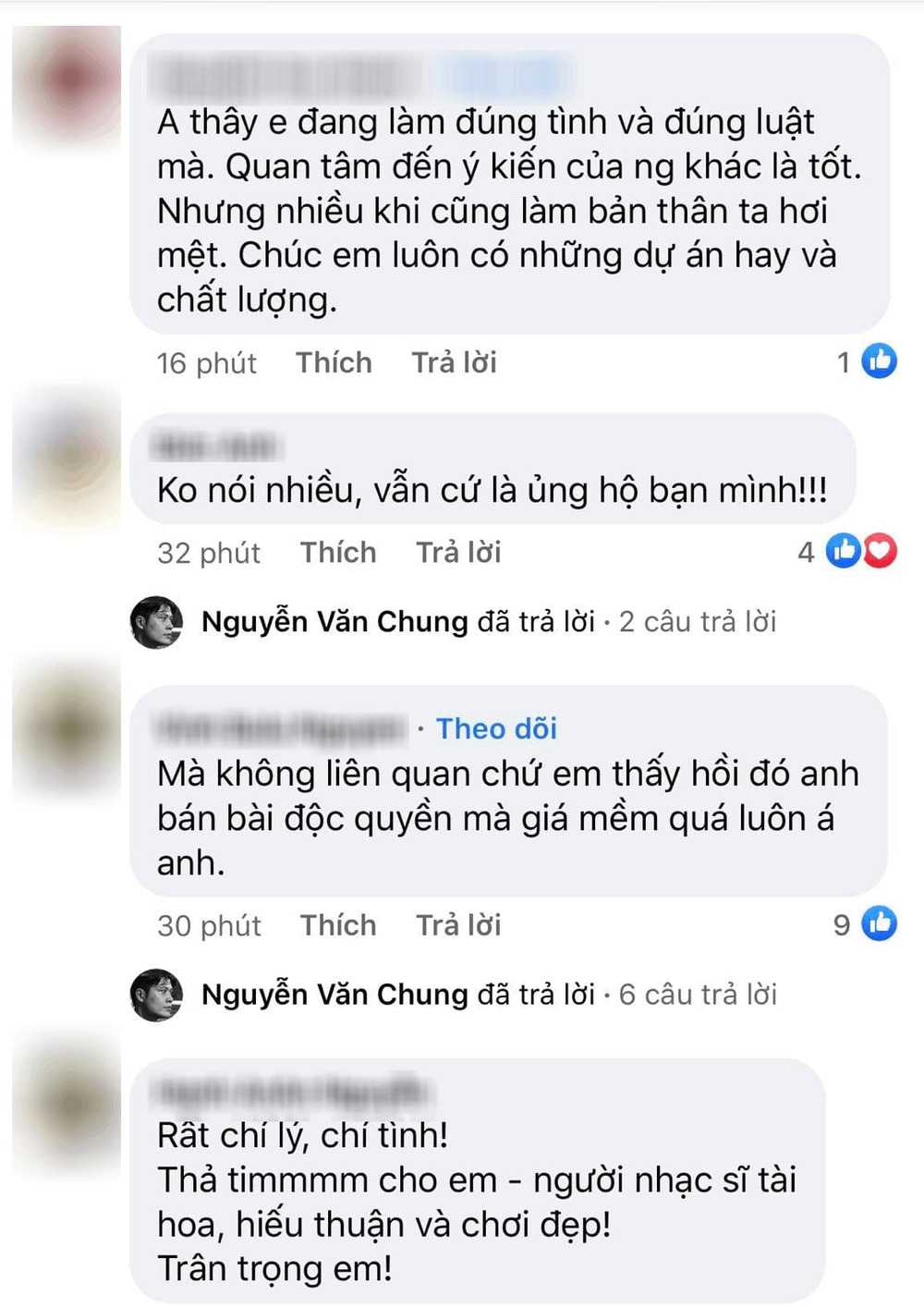 Nguyễn Văn Chung viết tâm thư dài giải thích rõ chuyện bán bài hát vì 'tham tiền' - Ảnh 5