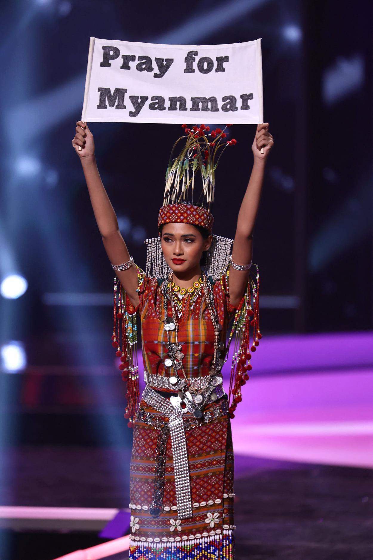 Hoa hậu Hoàn vũ Myanmar tung ảnh áo tắm khoe hình thể đẹp - Ảnh 4