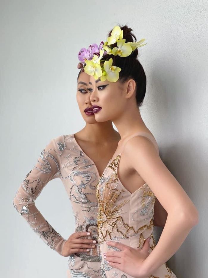 Khánh Vân và Hoa hậu Malaysia được nhiếp ảnh gia nổi tiếng Mỹ chụp ảnh để tôn vinh vẻ đẹp Á Đông - Ảnh 2