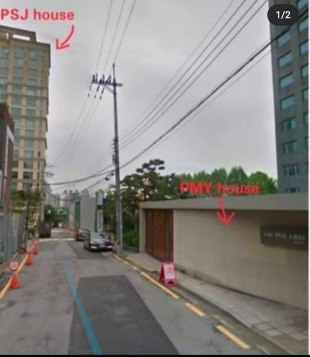 Nhà của Park Seo Joon - Park Min Young chỉ cách nhau 10 mét.