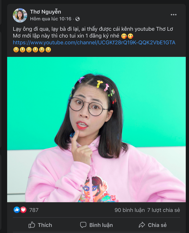Thơ Nguyễn 'lươn lẹo', nói không làm YouTube nữa nhưng lại lập kênh mới, đổi luôn nghệ danh - Ảnh 3