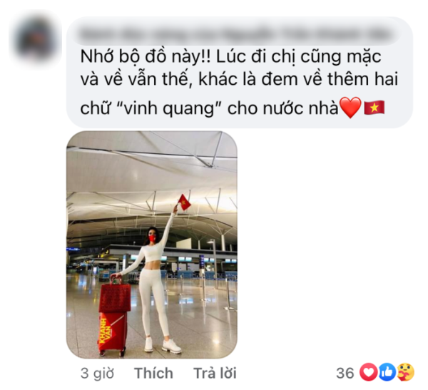 Khánh Vân đã lên máy bay về Việt Nam, diện bộ trang phục đặc biệt - Ảnh 4