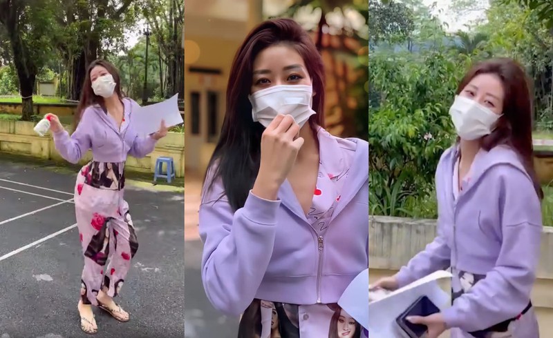 Khánh Vân gọi facetime Hoa hậu Malaysia, hẹn ngày tái ngộ 'team thun lạnh' - Ảnh 1