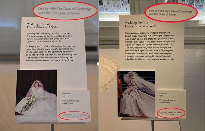 Hoàng tử Harry bị tước bỏ danh hiệu hoàng gia tại triển lãm váy cưới của Diana - Ảnh 1