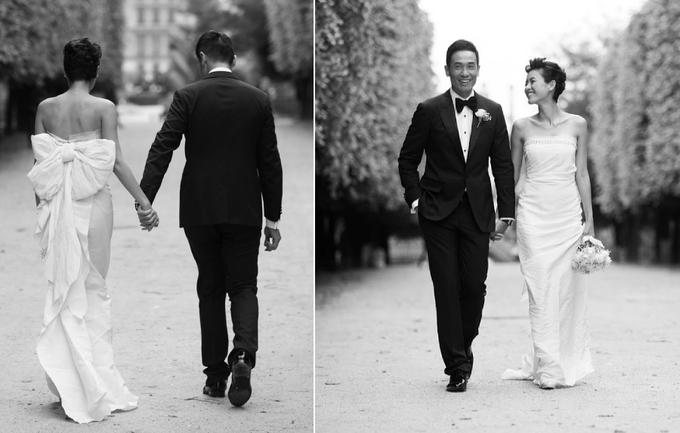 Vợ chồng diễn viên TVB Trần Hào kỷ niệm 8 năm ngày cưới - Ảnh 1