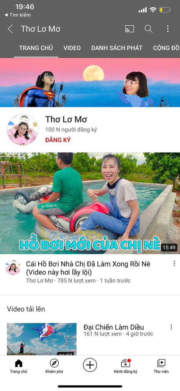 Kênh YouTube mới của Thơ Nguyễn giành nút Bạc chỉ sau 1 tuần - Ảnh 2