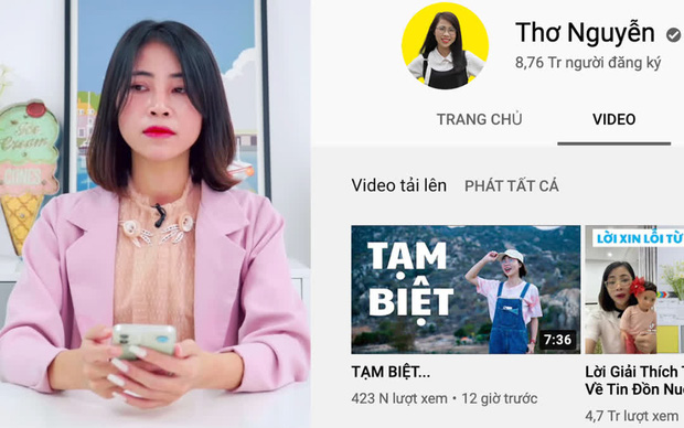 Kênh YouTube mới của Thơ Nguyễn giành nút Bạc chỉ sau 1 tuần - Ảnh 1
