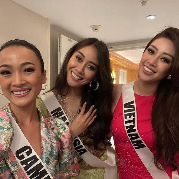 Khánh Vân gọi facetime Hoa hậu Malaysia, hẹn ngày tái ngộ 'team thun lạnh' - Ảnh 3