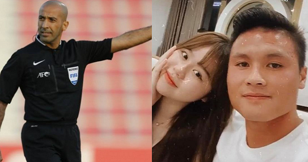 Trọng tài trận Việt Nam - UAE bị netizen phản ứng vì thổi penalty không hợp lý, bồ cũ Quang Hải liền lên tiếng