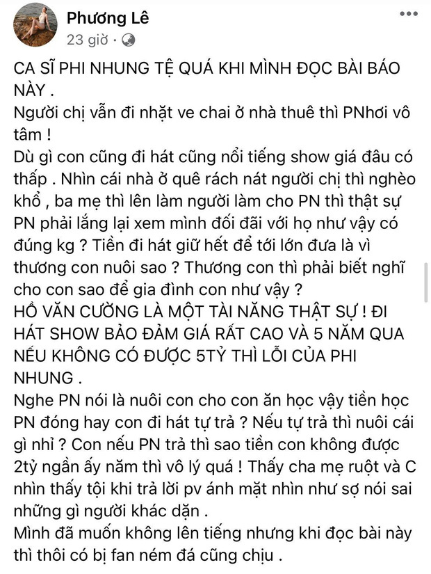 HH Phương Lê bỗng 'quay xe' về chuyện Phi Nhung - Hồ Văn Cường vì lý do này - Ảnh 4