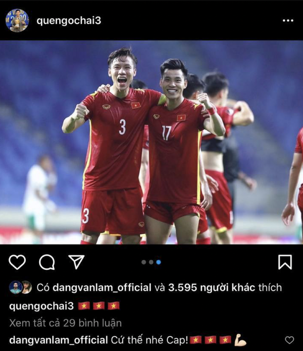Đội tuyển Việt Nam đá vòng loại: Đặng Văn Lâm được khen khi đi comment khắp nơi, Bùi Tiến Dũng chị chỉ trích vì lặn mất tăm - Ảnh 5