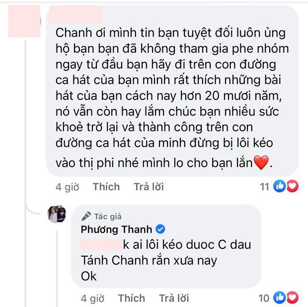 Phương Thanh cuối cùng đã thừa nhận có tồn tại nhóm chat “Nghệ sĩ Việt” - Ảnh 3