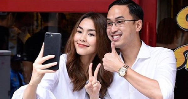 Tăng Thanh Hà khoe khoảnh khắc ông xã Louis Nguyễn