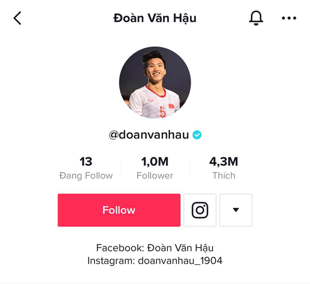 Đoàn Văn Hậu là cầu thủ Việt có lượng followers trên Instagram cao nhất - Ảnh 5