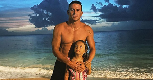 Tài tử Channing Tatum lần đầu công khai ảnh con gái