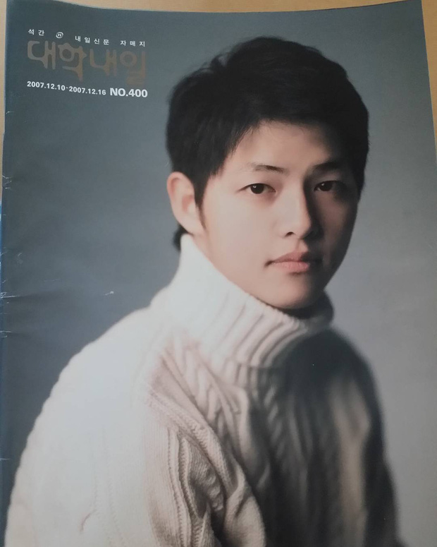 Loạt ảnh Song Joong Ki trên bìa tạp chí trường đại học nhiều năm trước - Ảnh 10