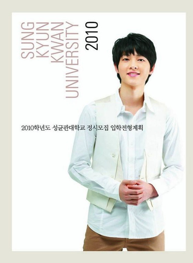 Loạt ảnh Song Joong Ki trên bìa tạp chí trường đại học nhiều năm trước - Ảnh 5