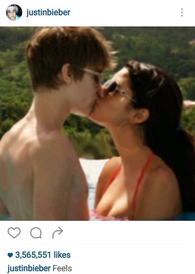 Dù đã cưới vợ, Justin Bieber vẫn giữ ảnh hôn tình cũ Selena trên Instagram  - Ảnh 4