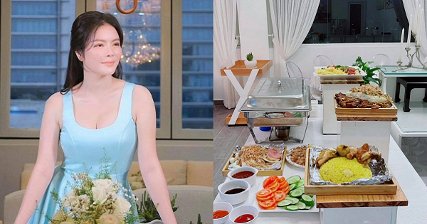 Đếm kim cương mãi cũng chán, Lý Nhã Kỳ nấu buffet ship khắp Sài Gòn