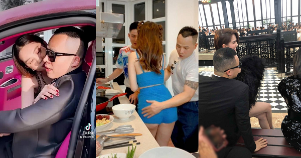 Loạt khoảnh khắc "không dám nhìn lâu" của Ngọc Trinh và Vũ Khắc Tiệp