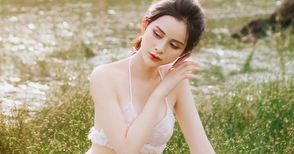 Mỹ nhân chuyển giới Tường Vi hóa nàng thơ bên hoa dại