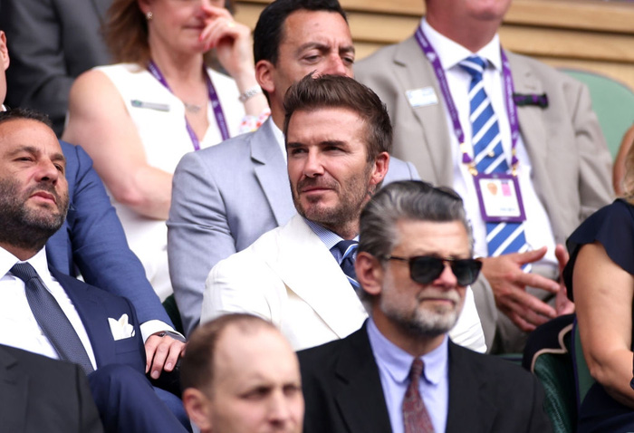 Đi xem quần vợt, David Beckham lại chơi không đẹp khi hút hết spotlight - Ảnh 7