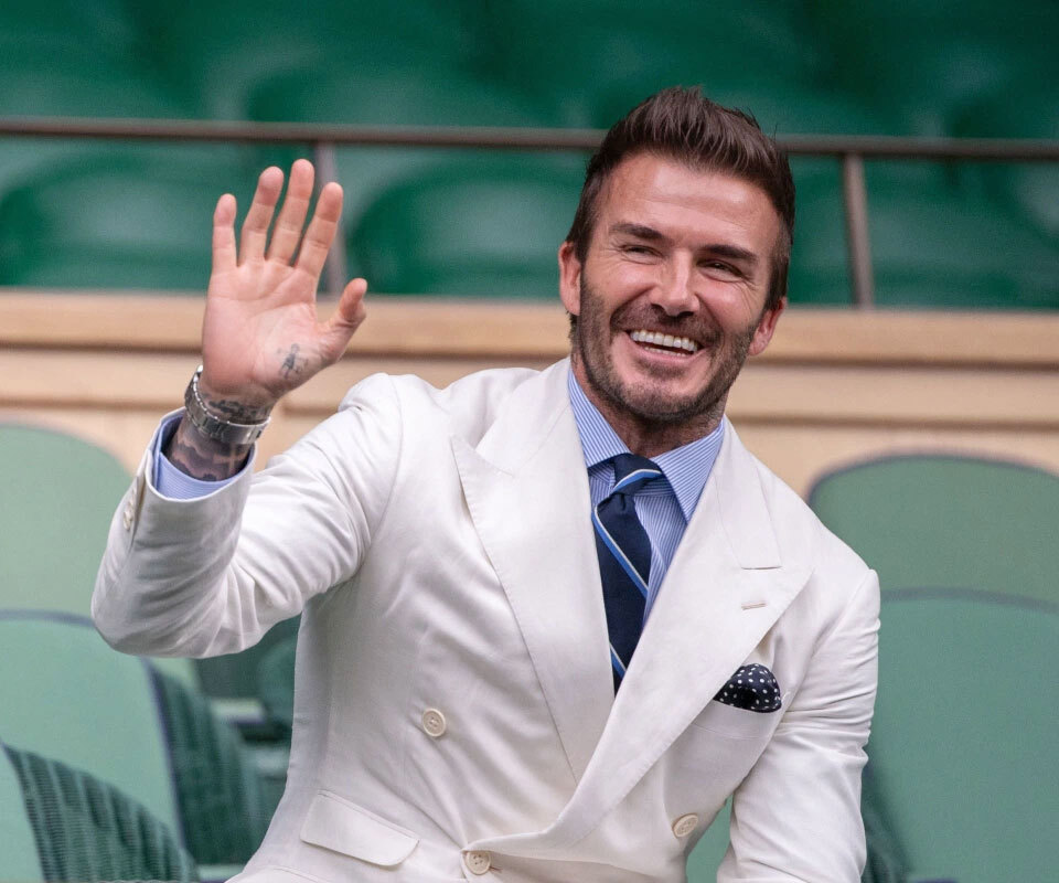 Đi xem quần vợt, David Beckham lại chơi không đẹp khi hút hết spotlight - Ảnh 4