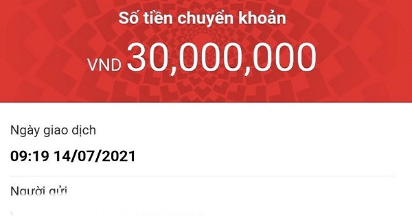Thí sinh chuyển nhầm lệ phí xét tuyển đại học từ 30 nghìn thành 30 triệu