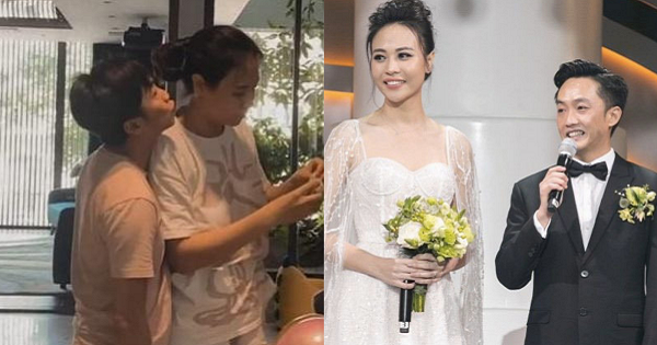 Cưới vợ người mẫu trong khi người mình "chỉ một mẩu", Cường Đô La khổ sở khi hôn