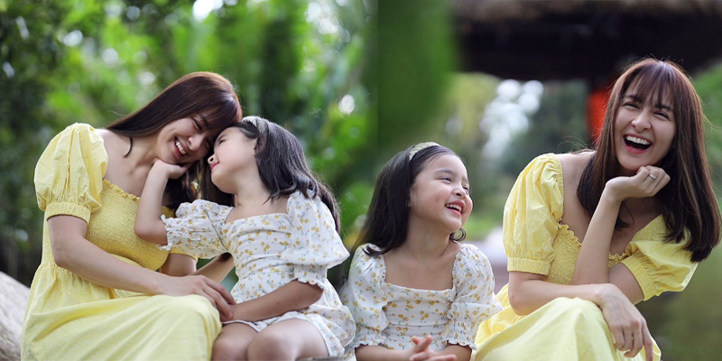 Ngắm vẻ đẹp thiên thần của hai con nhà mỹ nhân đẹp nhất Philippines  - Ảnh 4