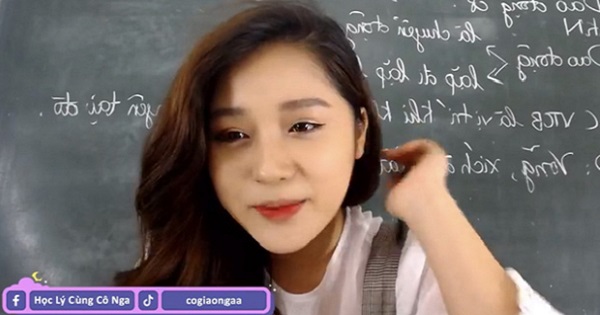 Thêm nữ giáo viên livestream dạy Vật lý 'ăn đứt' cô giáo Minh Thu điểm này