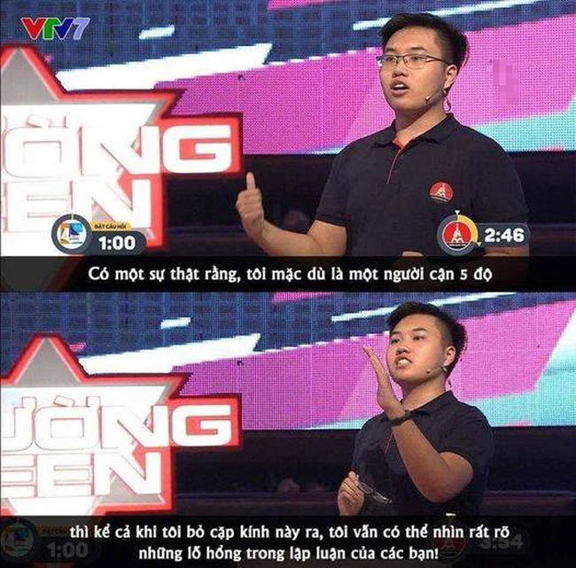 Nam sinh Hà Nội làm dậy sóng MXH chỉ với 1 câu nói khi tranh luận trên VTV - Ảnh 1