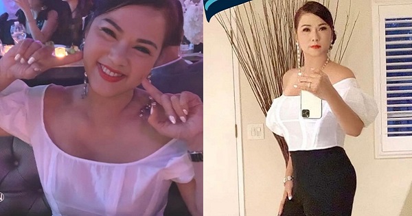 Bà xã cố nghệ sĩ Chí Tài lên đồ lộng lẫy đi tiệc khoe sắc vóc trẻ trung ở tuổi 62