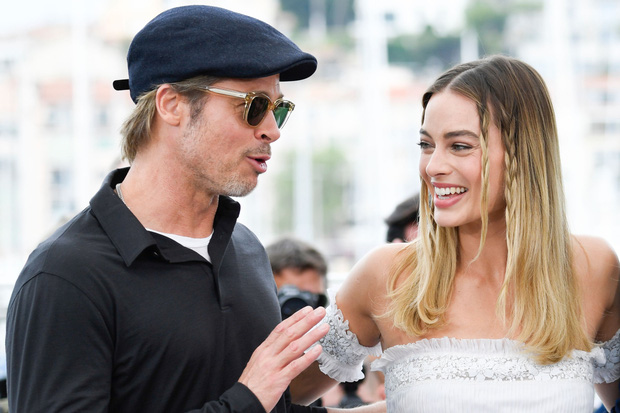 Rộ tin Brad Pitt tán tỉnh bạn diễn Margot Robbie dù cô đã có chồng - Ảnh 1