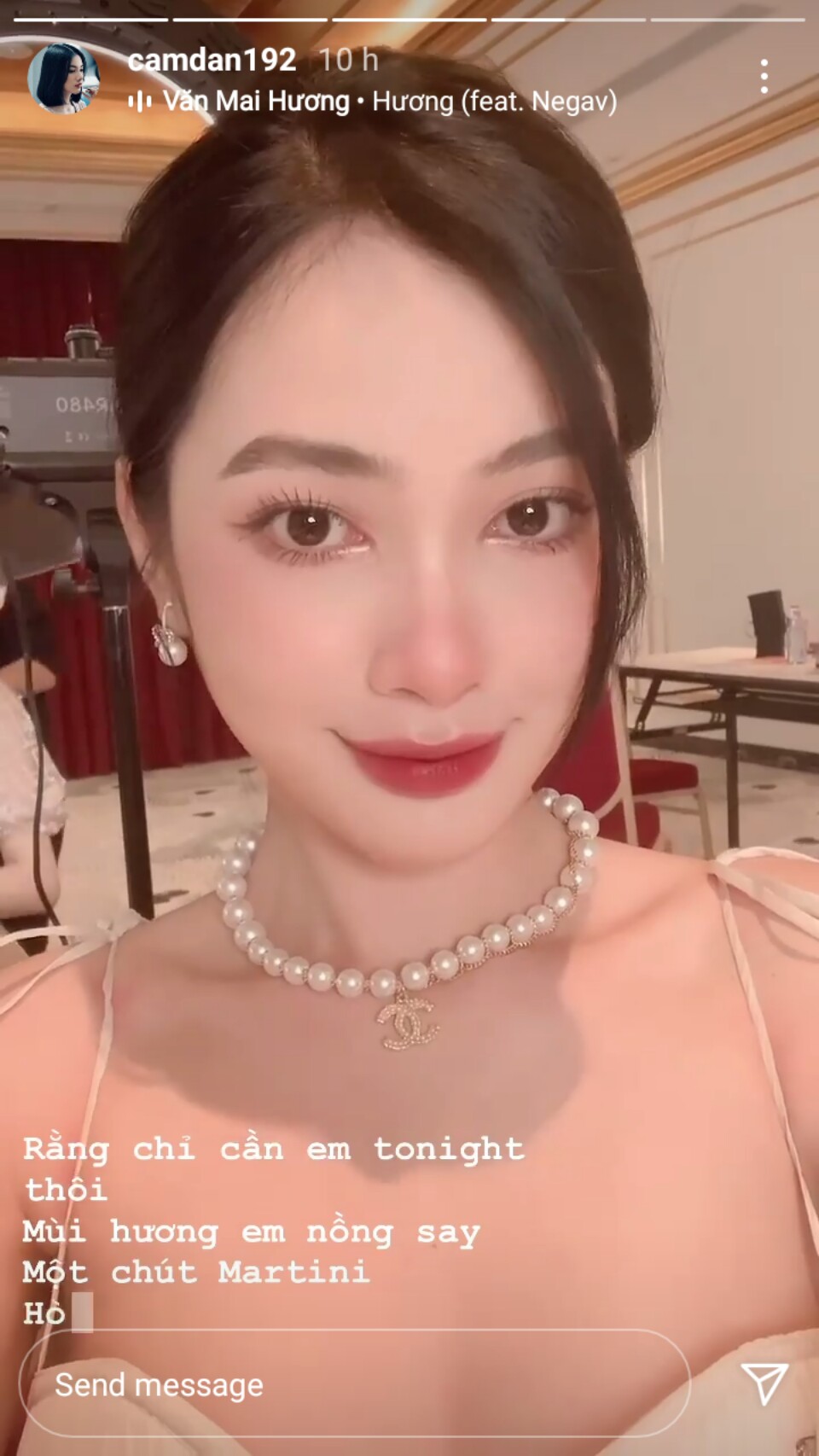 Cẩm Đan khoe nhan sắc thời được khen xinh nhất Hoa hậu Việt Nam 2020 - Ảnh 1
