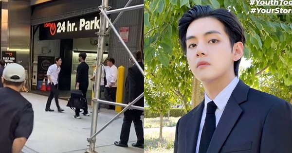 Nam thần V(BTS) bị bắt gặp không mang khẩu trang giữa mùa dịch tại Mỹ