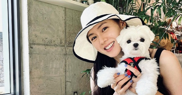 Son Ye Jin đăng ảnh bên cún cưng ngày Seoul vào thu