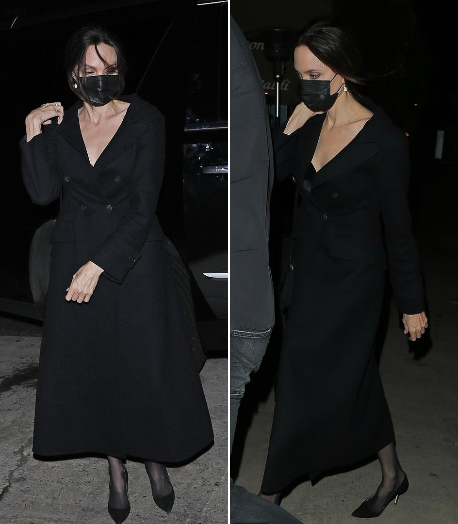 Angelina Jolie lại đi ăn tối với The Weeknd, sau đó cùng về nhà riêng - Ảnh 1