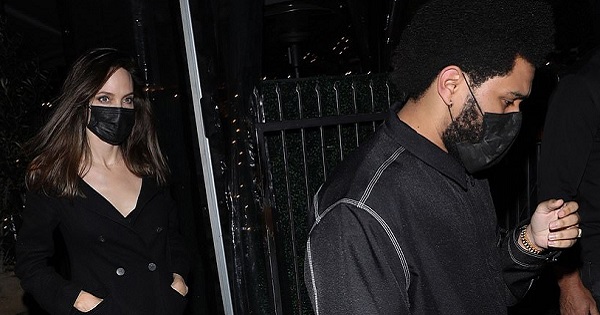 Angelina Jolie lại đi ăn tối với The Weeknd, sau đó cùng về nhà riêng