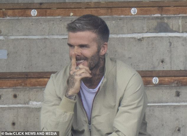 David Beckham bị chụp ảnh chất lượng thấp nhưng nhan sắc 'chất lượng cao' - Ảnh 6