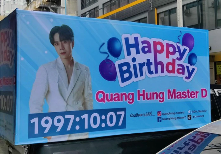 Ca sĩ vô danh ở Vpop nổi như cồn ở Thái, fan chi nửa tỷ mừng sinh nhật  - Ảnh 4