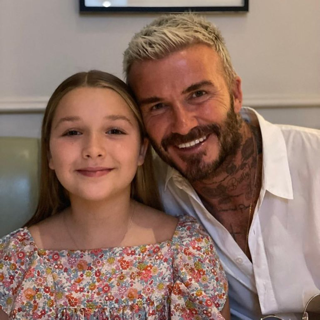 Đăng ảnh bên Harper, David Beckham vẫn chiếm sóng của con gái cưng - Ảnh 2