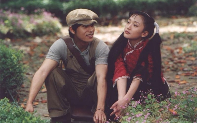 Vẻ đẹp của Châu Tấn khi lần đầu đóng chính phim truyền hình 20 năm trước  - Ảnh 5