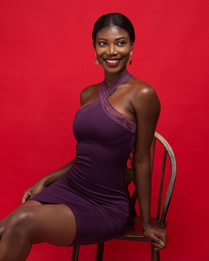 Nhan sắc được ví như 'búp bê da màu' của Tân Hoa hậu Hoàn vũ Ghana 2021 - Ảnh 5